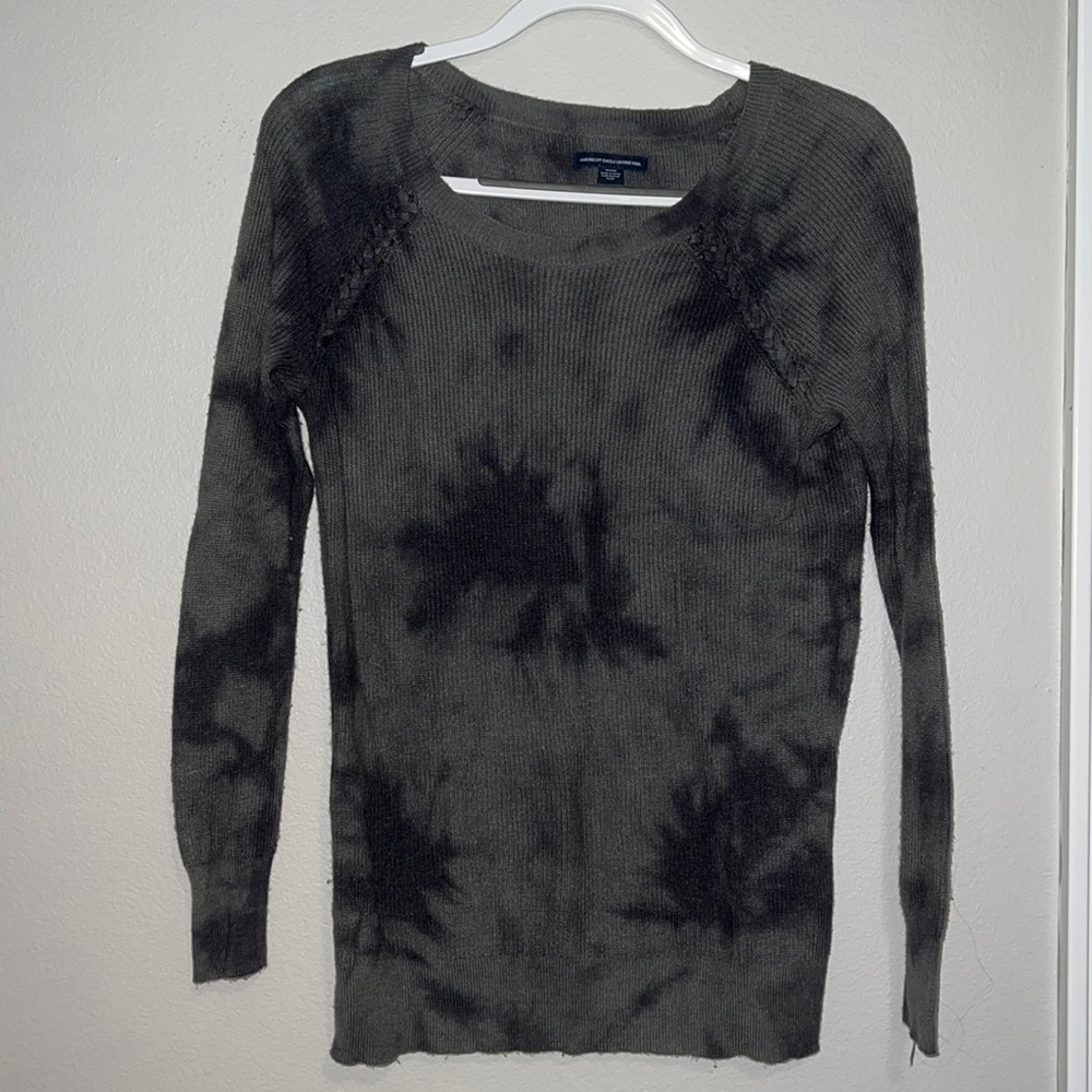 American Eagle womens medium olive green sweater